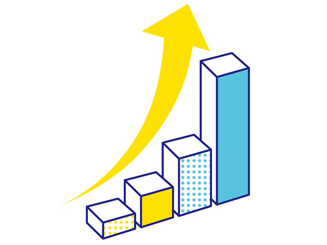 新聞購読者数の減少についてのイメージグラフ