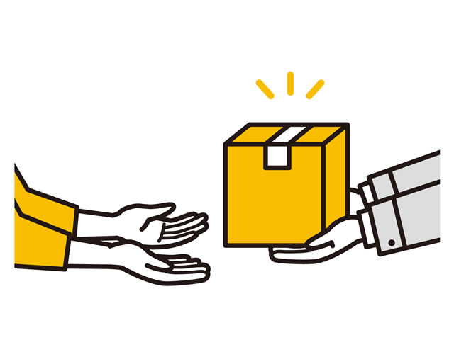 チラシお届けのイメージ画像